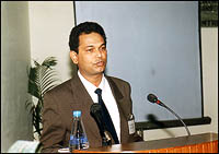 Arabinda Acharya at the Conference