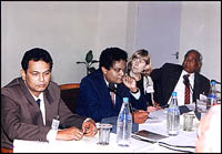 Arabinda Acharya and Amitabh Acharya at the Conference